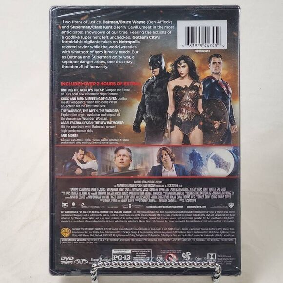 BATMAN V SUPERMAN: DAWN OF JUSTICE [DVD] - Picture 2 of 5